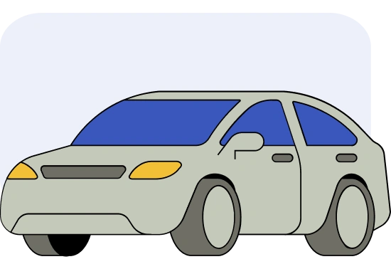 Ilustração de um carro